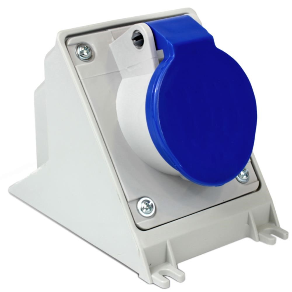 Tom Sob Newkon 2P+T 16A 200/250V 6H Az Ip44 Steck N3006