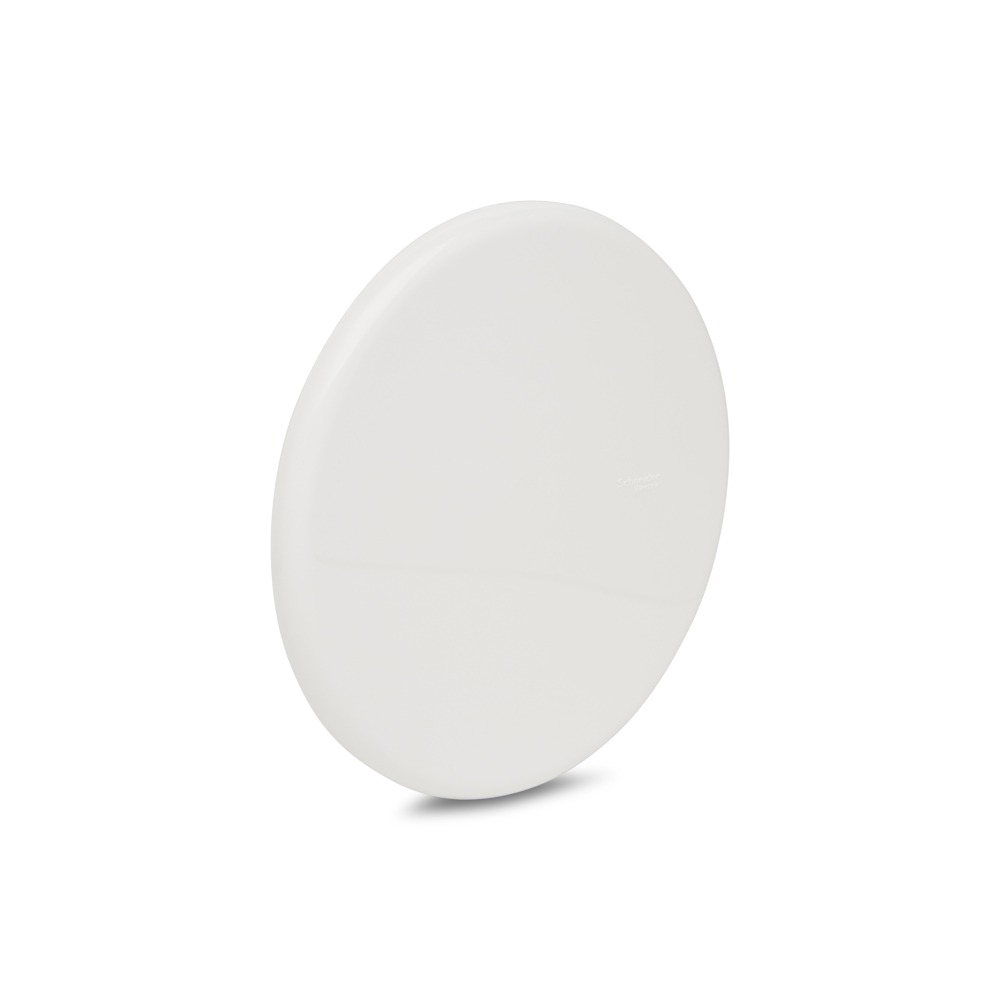 Placa Redonda 4/3 Cega Branca, Schneider Electric, PRM04003
