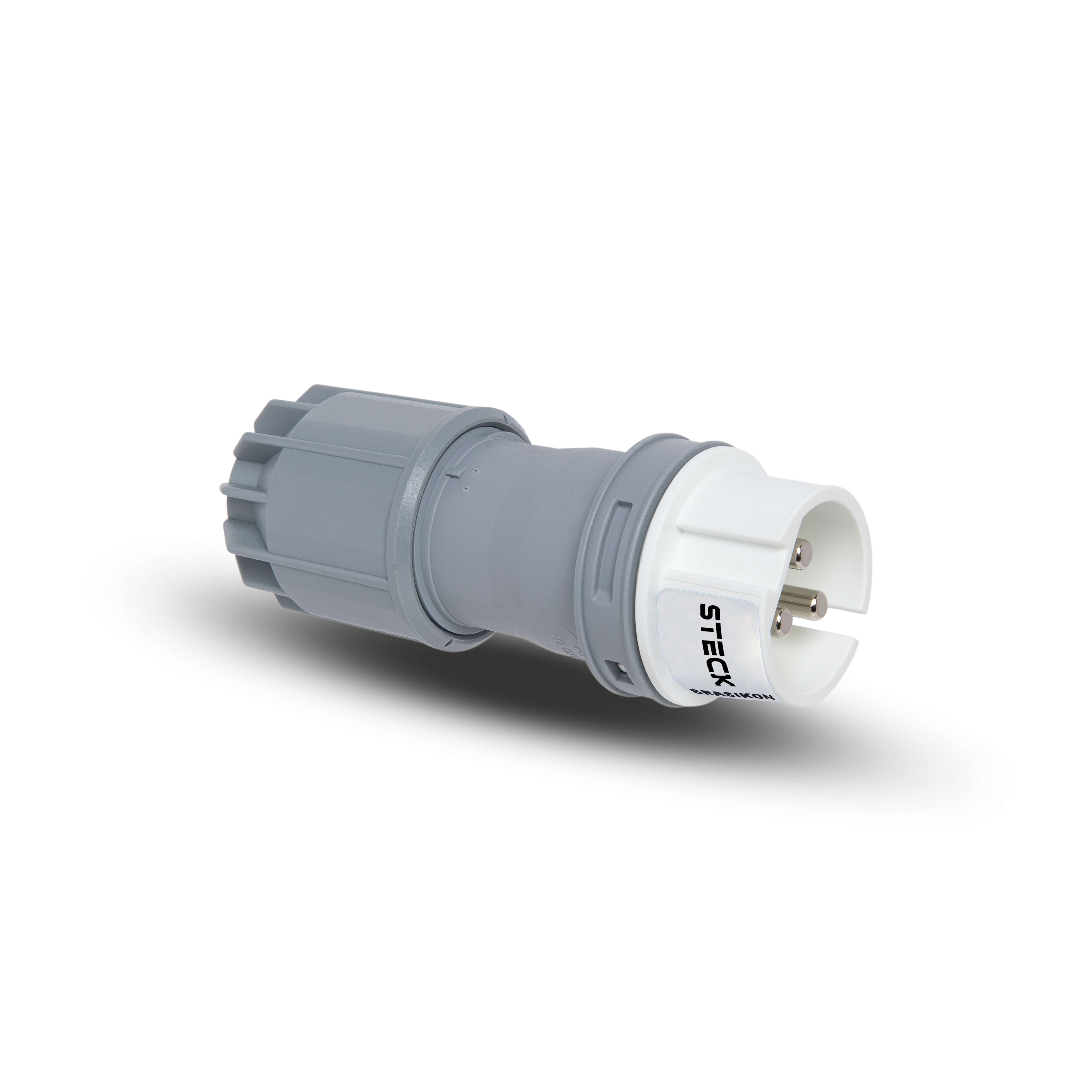 Plug Brasikon 3P 42Vca 16A (12H)Br Baixissima Ten Steck S083