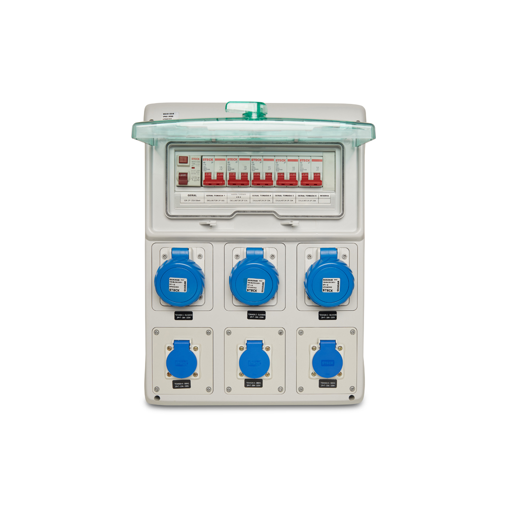 Qd Tom Ind+Nbr Idr125A 3Xqua3046 3Xs8641 Dj Ip44 Steck S1306002