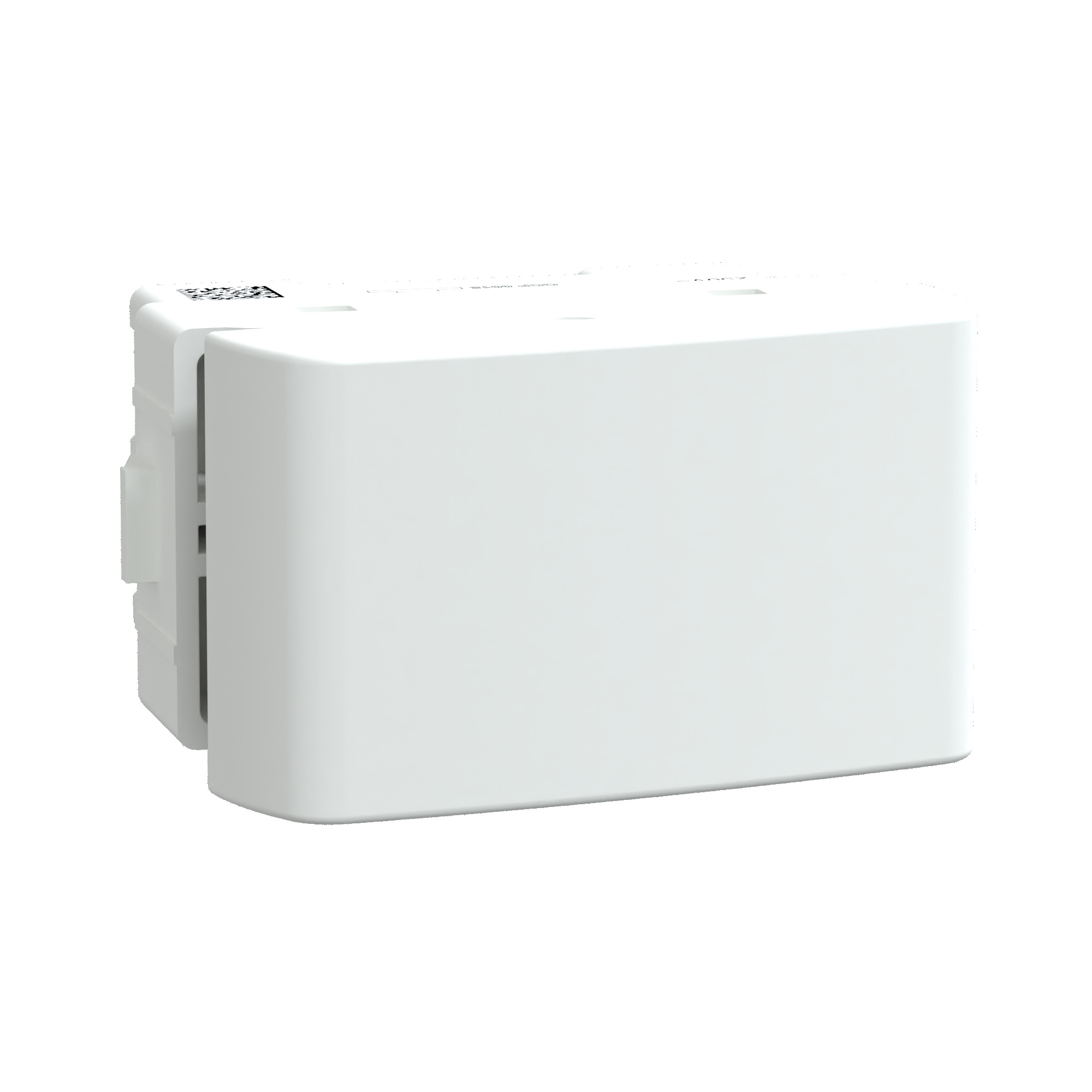 Modulo Interruptor Simples 10Ax 250V 1M Branco Fosco, Schneider Electric, S400107