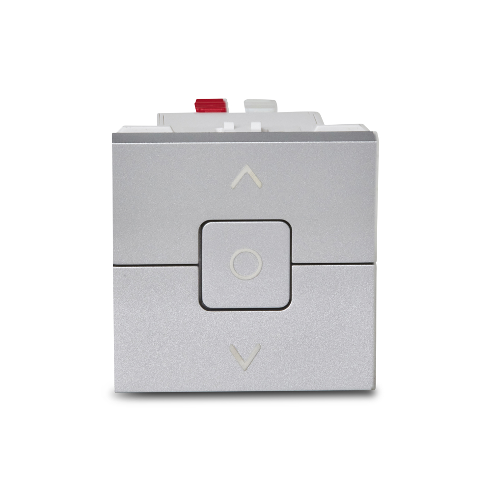 Módulo Para Persiana 6A 250V 2 Módulos Aluminio, Schneider Electric, S70010874