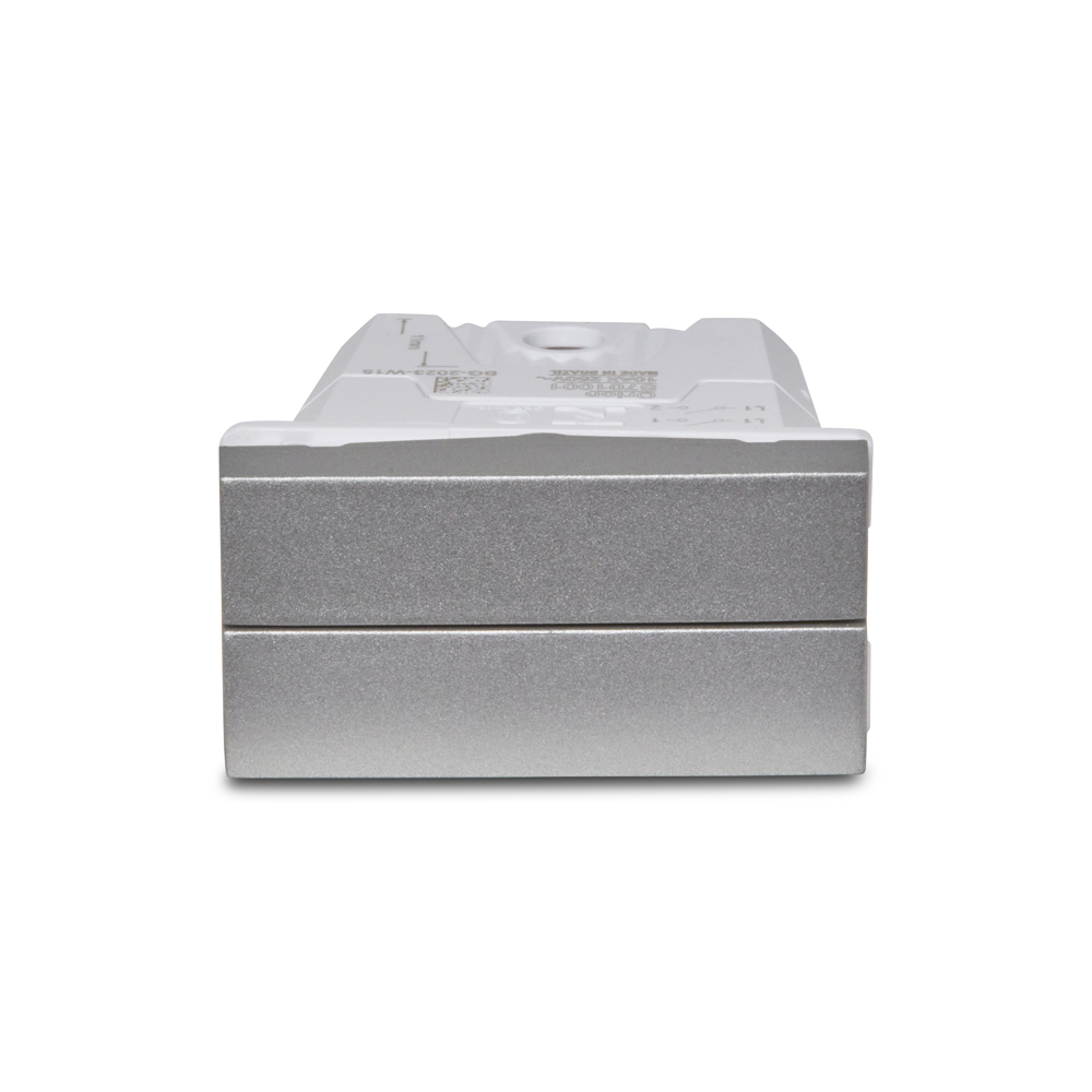 Modulo Duplo Interruptor Simples 10Ax 250V 1M Aluminiouminium, Schneider Electric, S70100174