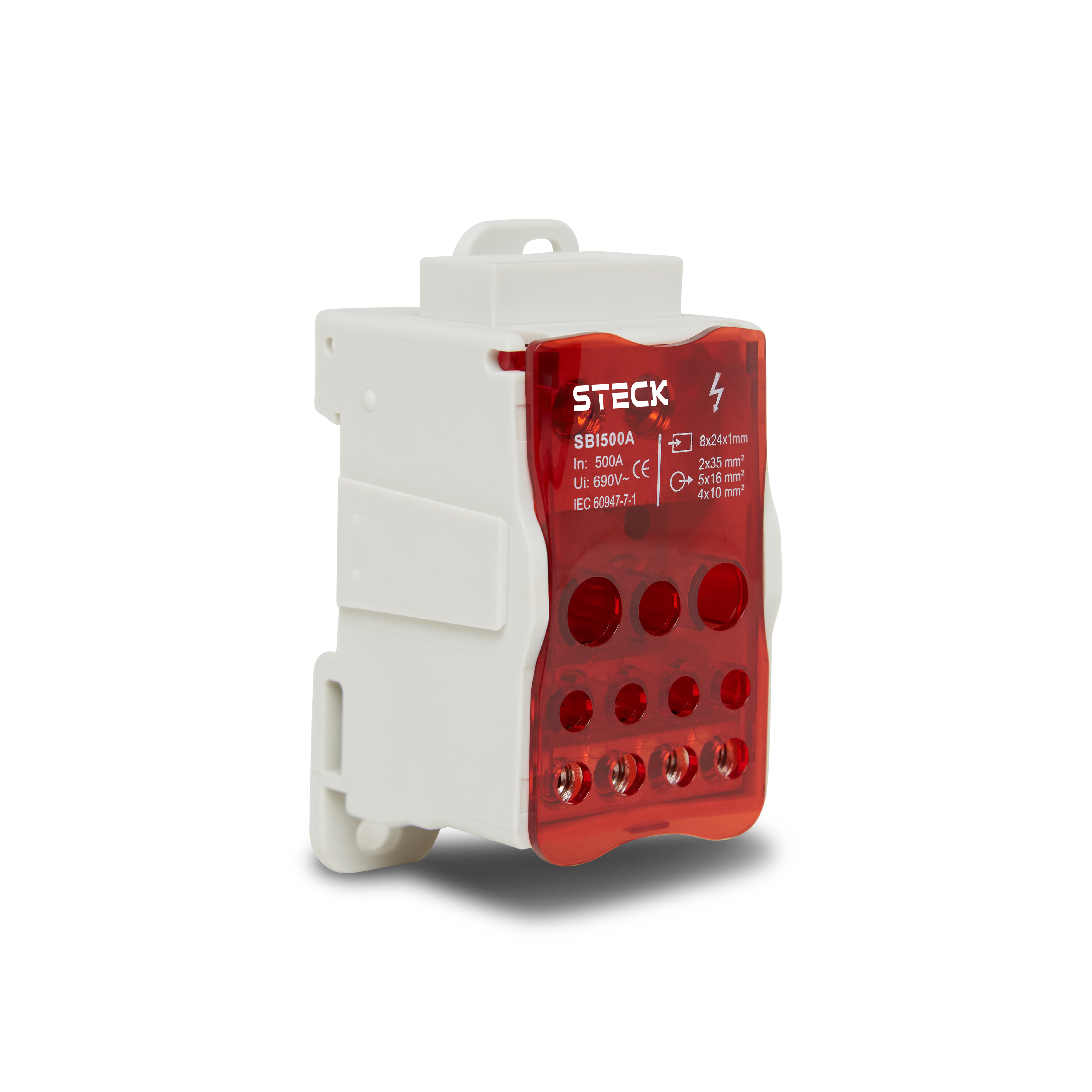 Bloco De Distribuição Sbi 500A 690V Steck Sbi500A
