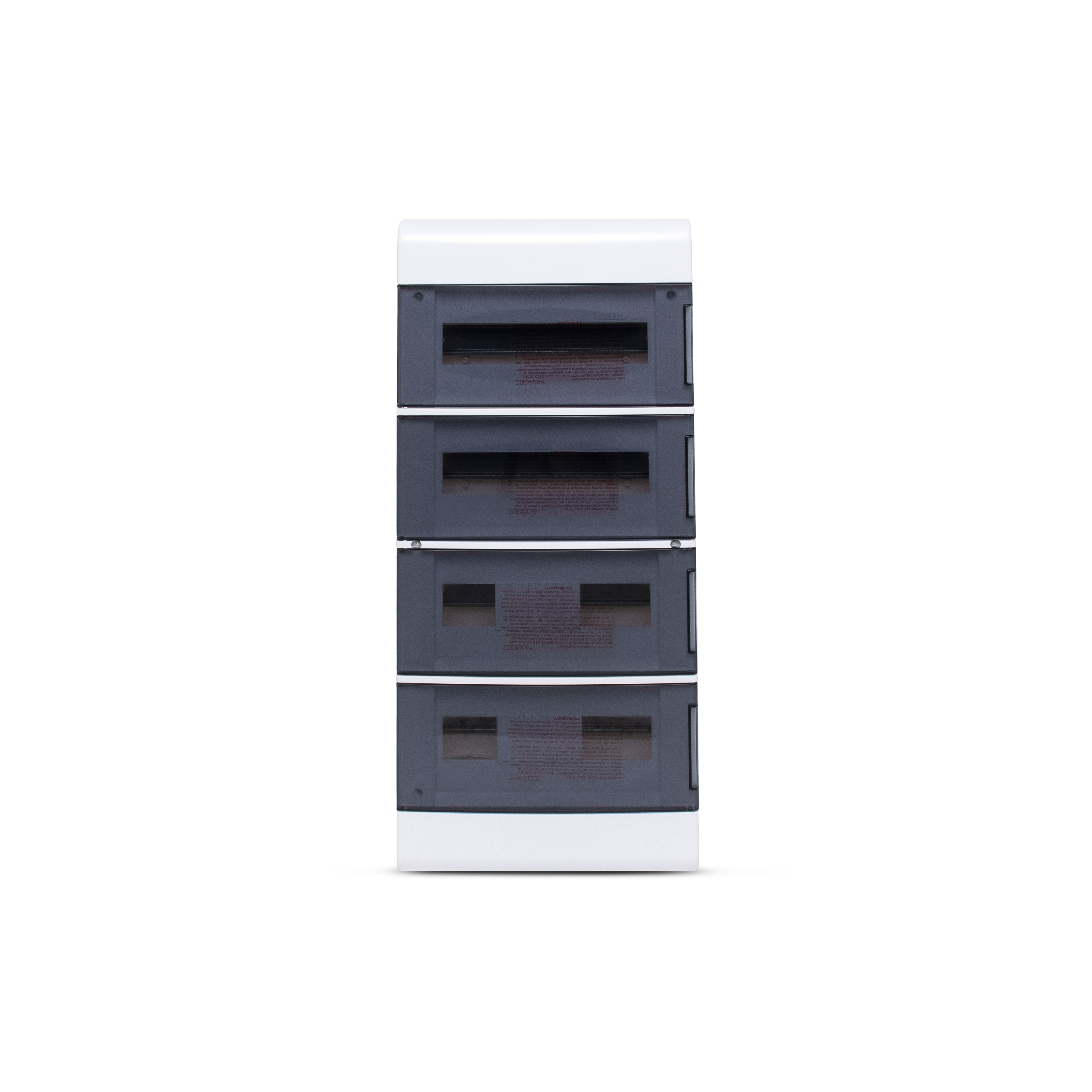 Quadro Emb Ouro Box 48 Din Porta Fume Steck Sce48Pt
