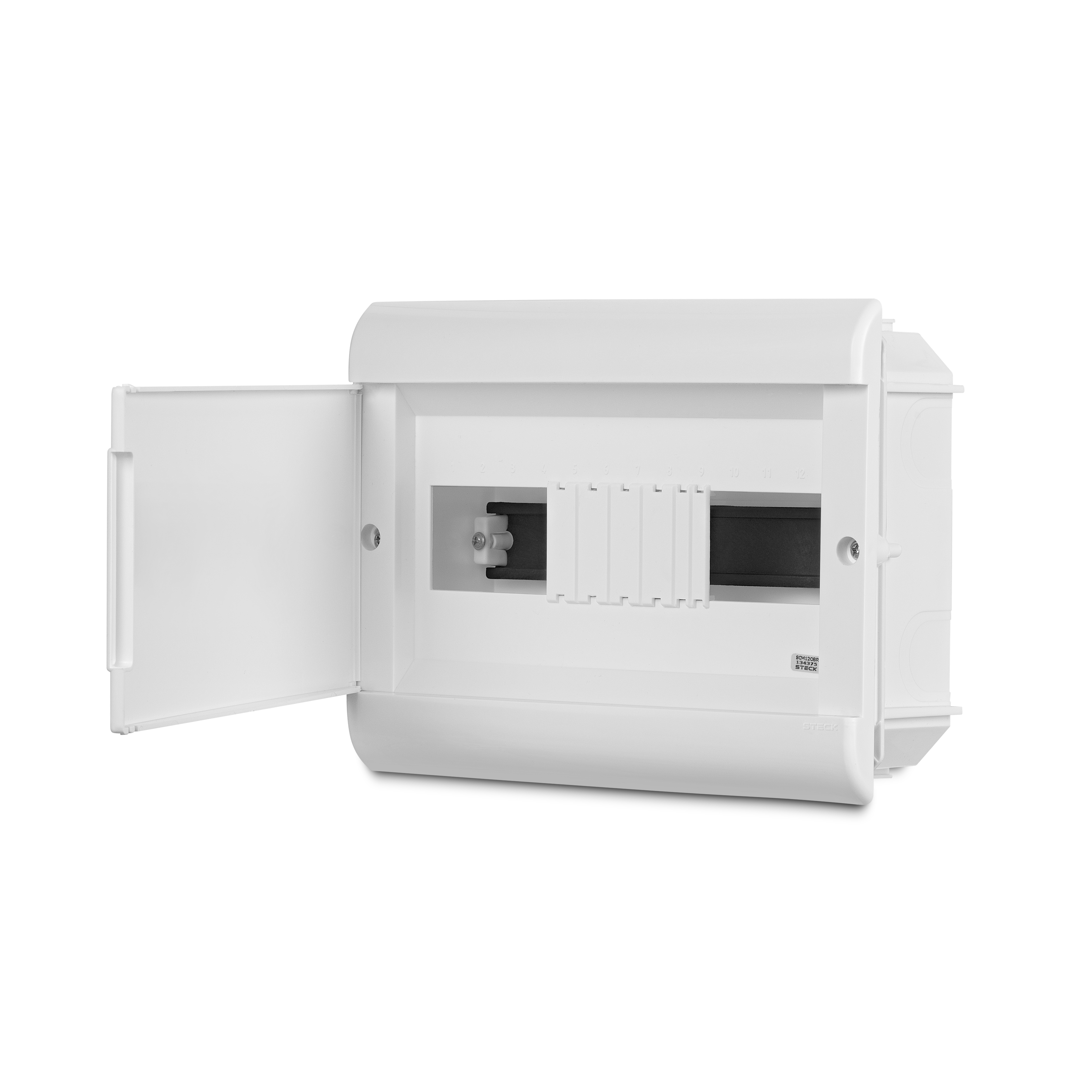 Quadro Emb Ouro Box 12 Din Porta Opaca Steck Scm12Obr